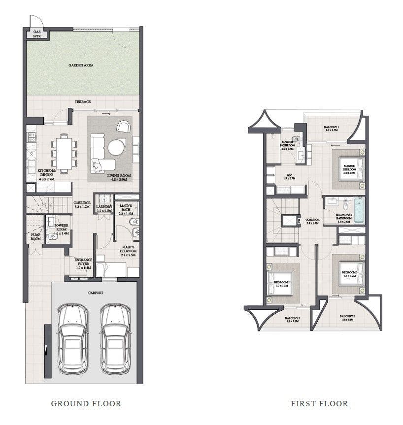 ANYA Arabian Ranches III Floor Plan